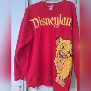 Disneyland Simba and Nala sweater